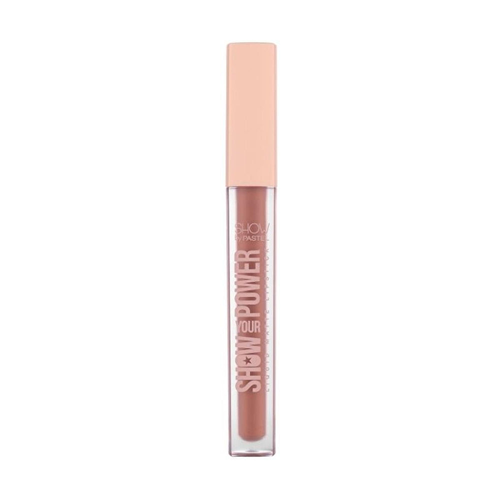 Show by Pastel Show Your Power Likit Mat Ruj 609 - Long Lasting Vegan Mat Lipstick for Bold Lips - Lipstick