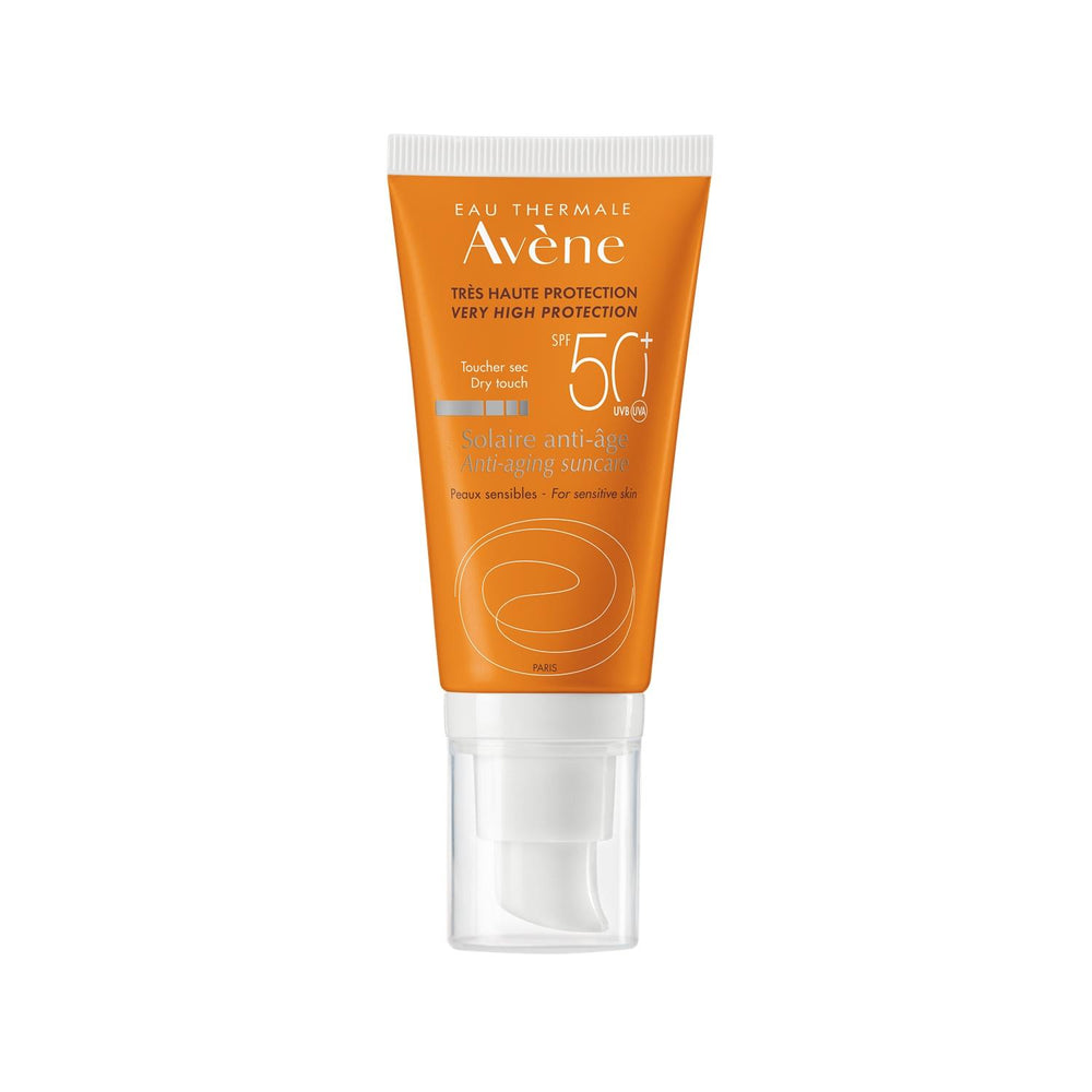 Avene Anti-Aging SPF 50+ Sunscreen - Protects Against UVB Rays, Reduces Fine Lines & Wrinkles - 1.69 fl oz Avene Anti-Aging SPF 50+ Sunscreen - 1.69 fl oz Avene sunscreen, anti-aging sunscreen, SPF 50+ sunscreen, dermatological skincare, sun protection, skincare, anti-aging, sun care, UV protection, sensitive skin, daily sun protection, outdoor protection