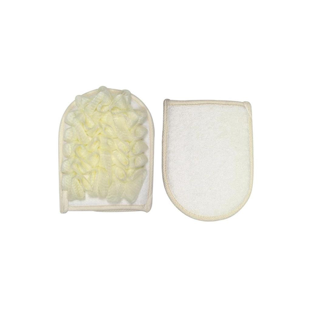 Nascita Cotton Fiber Shower Mitt for Smooth Skin 1 Count