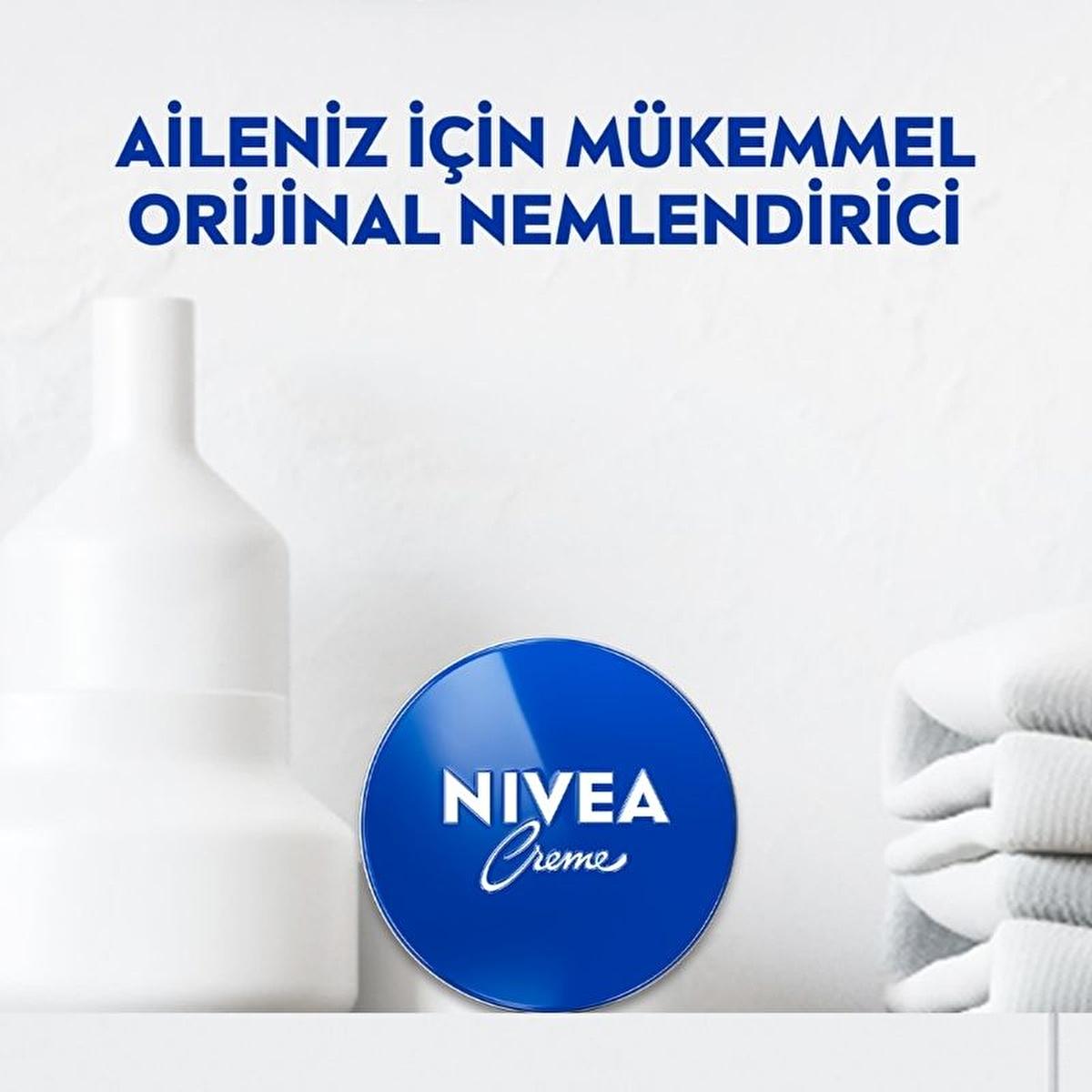 Nivea Moisturizing Hand and Body Cream - Intensive Hydration for Dry Skin, 5.07 fl oz Nivea Creme Moisturizing Hand & Body Cream - Intensive Hydration Nivea Creme, Moisturizing Hand and Body Cream, Intensive Hydration, Dry Skin Care, Sensitive Skin Friendly, Hand Cream, Body Cream, Moisturizer, Non-greasy, Non-sticky, Dermatologically Approved, Eucerit, Long-lasting Hydration