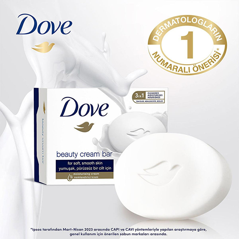 Dove Beauty Cream Bar Original - Moisturizing Sulfate-Free Soap for Soft Skin - view 7