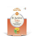 New Life B Active Trio Dietary Supplement for Nutritional Support and Energy - 30 Capsules - Vitamin & Supplement