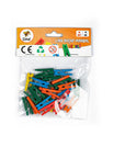 Lino Wooden Clothespins, Colorful 0.98 Inches, Pack of 30 - Craft Supplies for Art Projects & Educational Activities Lino Colorful Wooden Clothespins - Craft Supplies wooden clothespins, craft supplies, art materials, colorful clips, educational resources, art projects, craft activities, decorative clips, sustainable craft materials, kids craft supplies, classroom materials