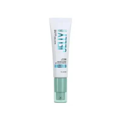 Maybelline Poreless Jelly Makeup Base: Minimize Pores & Smooth Skin - Lightweight, Oil-Free Primer for Flawless, Long-Lasting Makeup (1.01 fl oz) Maybelline Poreless Makeup Base - Pore Minimizing Primer poreless makeup base, pore minimizing primer, jelly primer, lightweight makeup base, oil-free primer, Maybelline poreless base, makeup base for pores, primer for large pores, makeup base, primer, pore minimizer, skin smoothing, long-lasting makeup, oil-free, lightweight, jelly texture, flawless finish, makeu