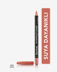 Flormar Waterproof Mat Lip Liner - Long-Lasting, High Pigment, Vitamin Enriched - 235 Undressed - view 3