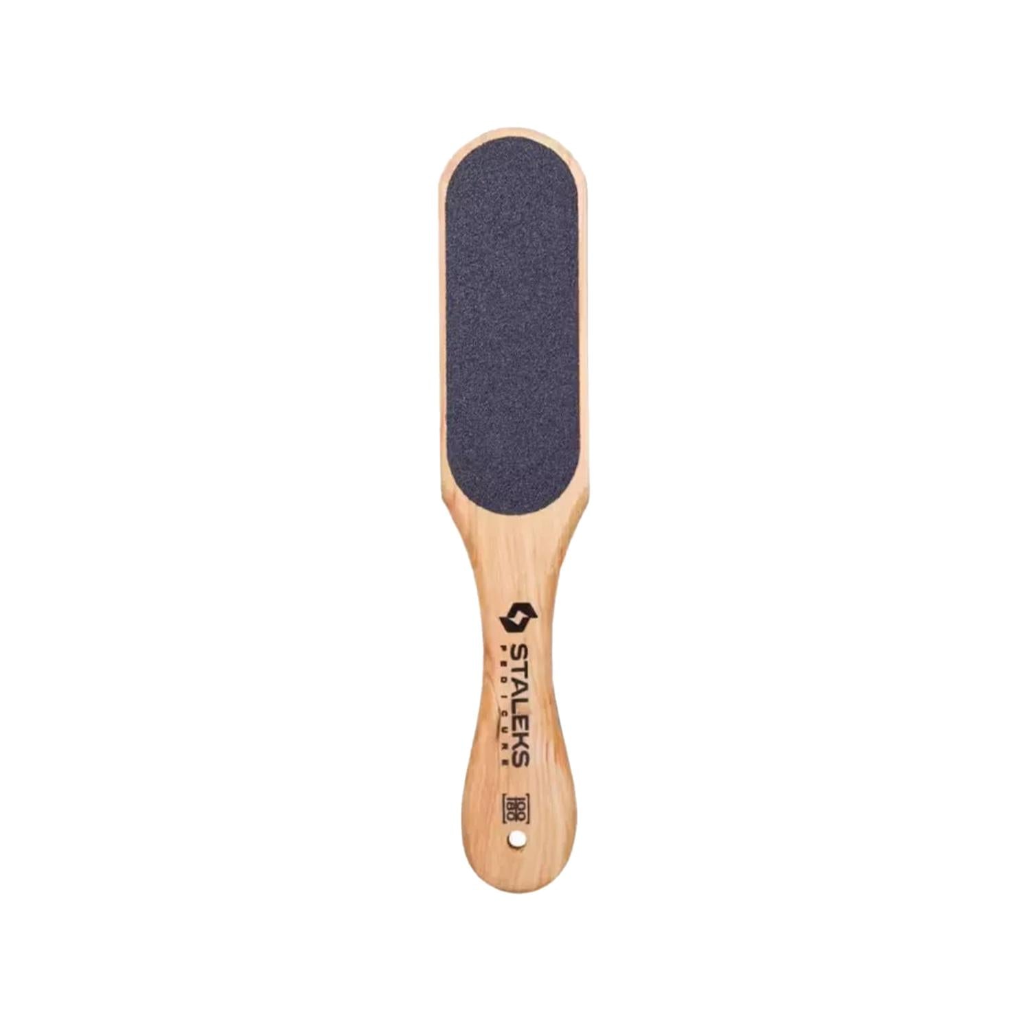 Staleks Beauty &amp; Care 10 Wooden Foot File 100/180 Grit