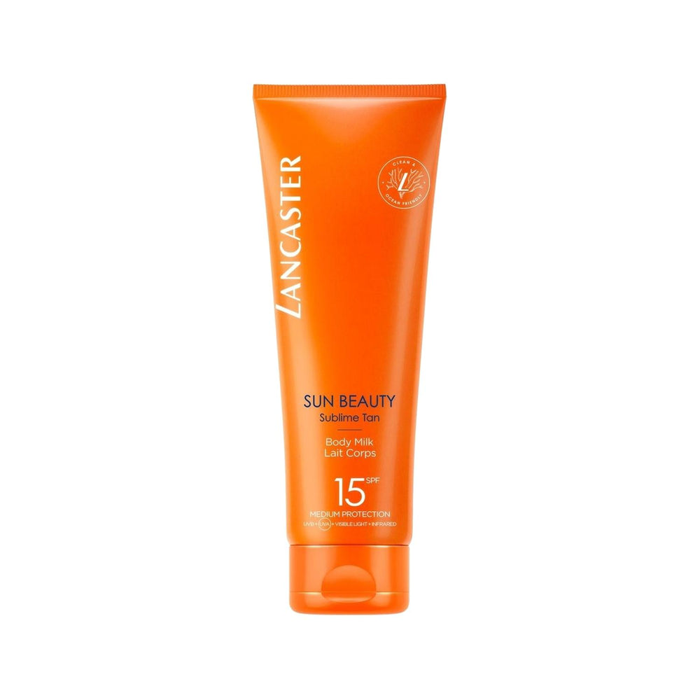 Lancaster Sun Beauty Body Milk Spf15 - Moisturizing Sunscreen Lotion with SPF 15 Sun Protection Lancaster Sun Beauty Body Milk Spf15 - SPF 15 Sunscreen Lotion Sunscreen body milk, SPF 15 body lotion, Lancaster Sun Beauty, Güneş Koruyucu Süt, Moisturizing sunscreen, Sun protection, Moisturizing body care, Skincare, Beauty products, Lancaster brand, Body application, Daily skincare routine, Sunscreen lotion, Hydrating body milk