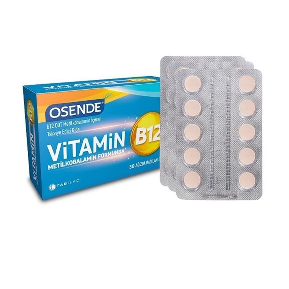 Osende Methylcobalamin Vitamin B12 Supplement - 30 Orally Disintegrating Tablets for Energy &amp; Nerve Support - image 4