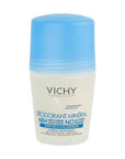 Vichy Mineral Deodorant - 48 Hour Protection, Aluminum-Free, Natural & Gentle Deodorant for Sensitive Skin, - Deodorant