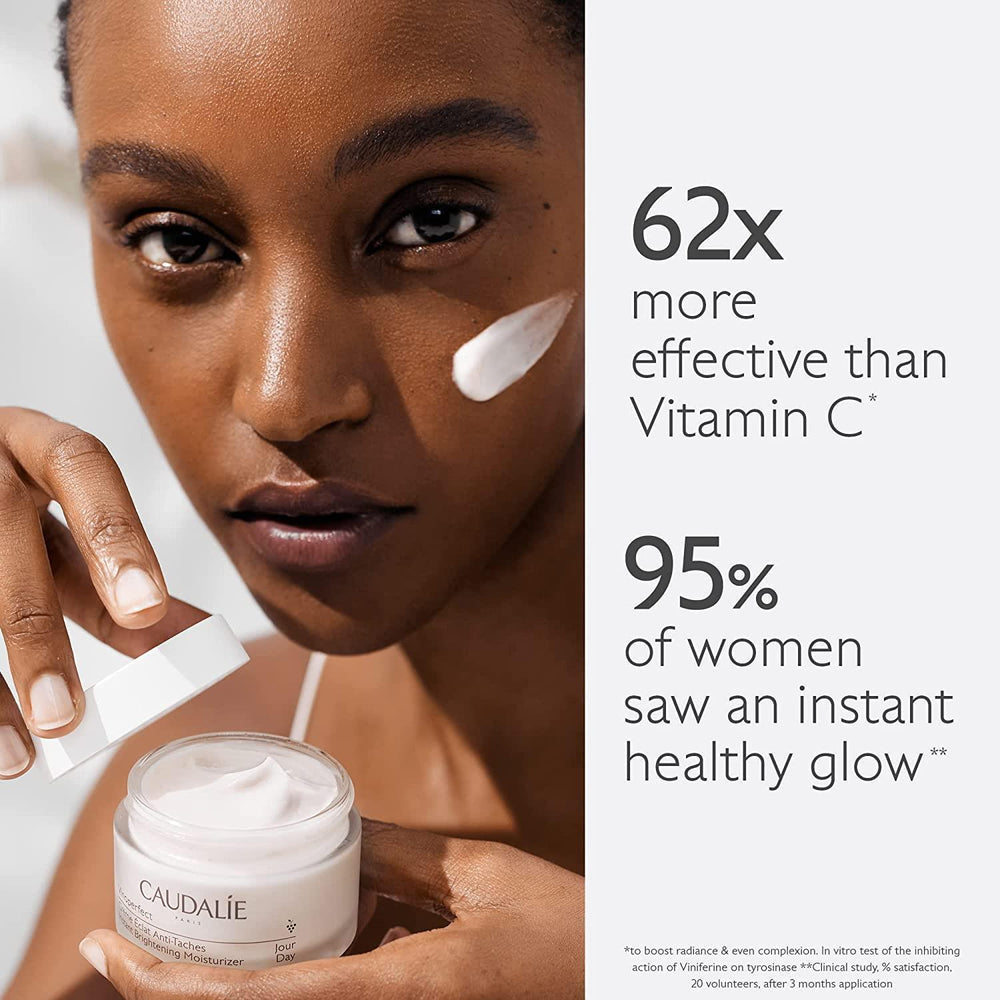 Caudalie Vinoperfect Instant Brightening Moisturizing Day Cream - Dark Spot Corrector, Hydrating Skincare for - view 2