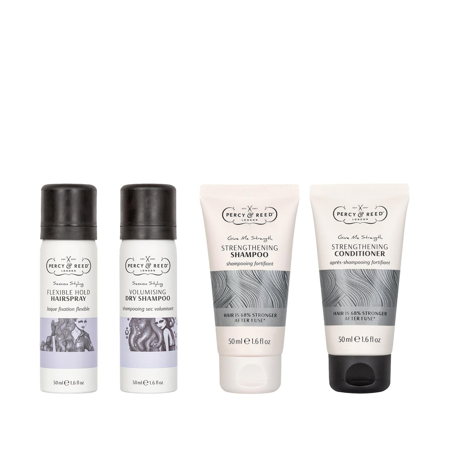 Percy &amp; Reed Styling &amp; Strengthening Hair Care Set