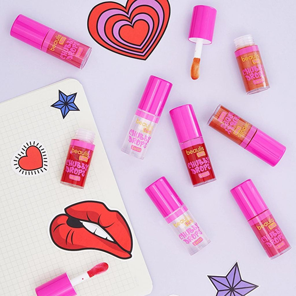 Beaulis Fun Chubby Drops Lip Oil 927 Crystal Glow - High Shine