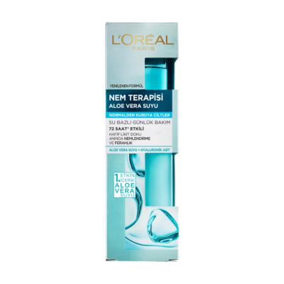 Loreal Moisturizing Face Cream with Aloe Vera & Hyaluronic Acid - Lightweight, Non-Greasy Formula for Normal to Dry Skin Loreal Moisturizing Face Cream - Aloe Vera & Hyaluronic Acid moisturizing face cream, aloe vera face moisturizer, hyaluronic acid skincare, normal to dry skin care, lightweight face moisturizer, daily skincare routine, skincare products, face cream, moisturizer, aloe vera, hyaluronic acid, non-greasy formula