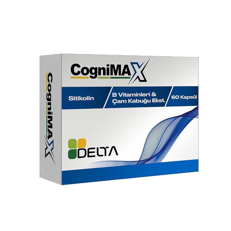 Delta Cognimax: Advanced Brain Health Supplement - Boost Memory, Focus &amp; Cognitive Support with Citicoline, Pine Bark Extract, Methylfolate, B6 &amp; B12 Delta Cognimax: Boost Memory &amp; Focus | Brain Health Supplement Cognimax, Citicoline supplement, Pine bark extract, Memory supplement, Brain health, Cognitive support, Methylcobalamin, Methylfolate, Dietary Supplement, cognitive function, memory, focus, attention, brain cells, antioxidant, nerve health, neurotransmitter synthesis, DNA synthesis, brain developme
