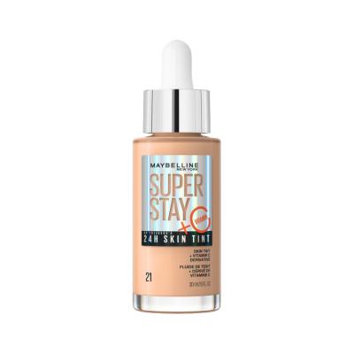 Maybelline Super Stay Skin Tint Foundation: Lightweight Vitamin C Formula for Radiant, All-Day Coverage - Brightening Skin Tint Foundation Maybelline Skin Tint: Radiant & Lightweight Vitamin C Foundation skin tint foundation, lightweight foundation, vitamin C foundation, radiant finish foundation, long-lasting foundation, Maybelline skin tint, brightening foundation, all skin types foundation, foundation, skin tint, vitamin C, radiant finish, long-lasting, all skin types, makeup, beauty, cosmetic, skin care