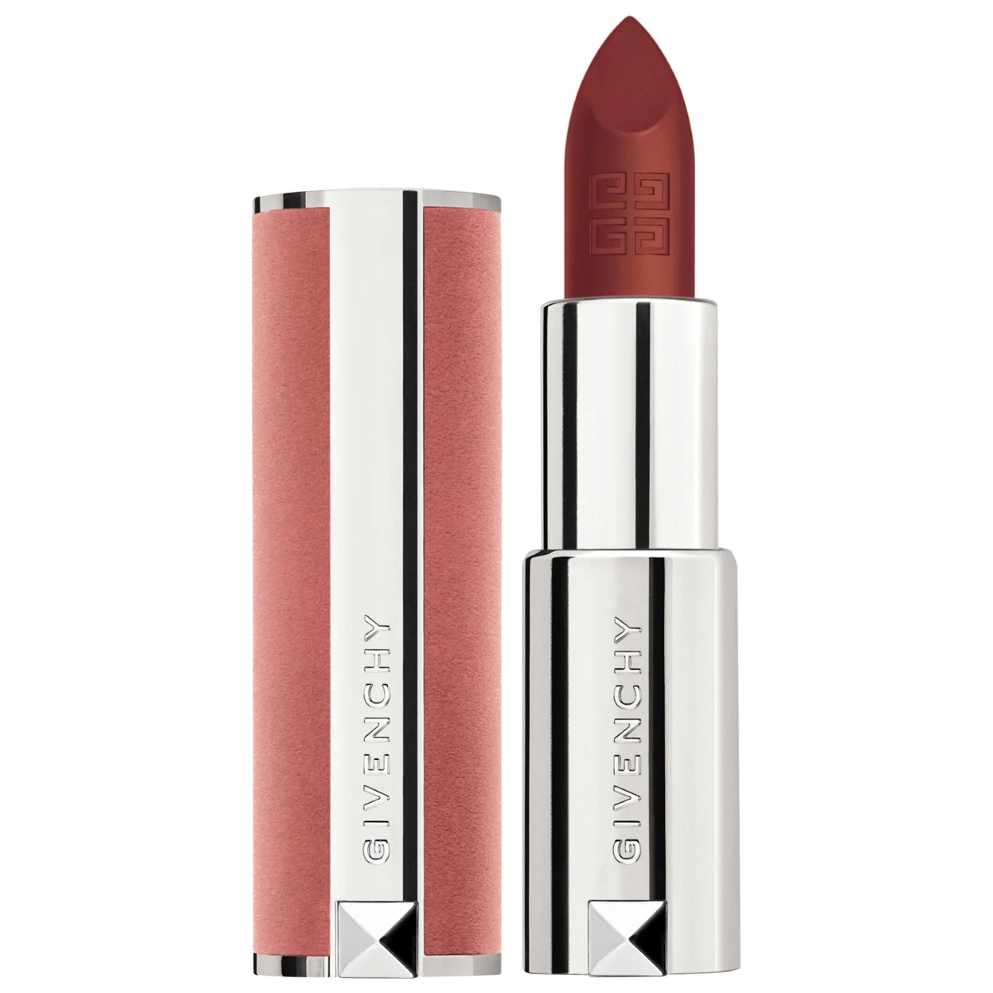 Givenchy Le Rouge Sheer Velvet Matte Lipstick - Hydrating, Long-wearing Luxury Lip Color Givenchy Le Rouge Sheer Velvet Matte Lipstick - Luxurious Hydration Sheer Matte Lipstick, Hydrating Lip Color, Long-wearing Lipstick, Luxury Cosmetics, Refillable Lipstick, Givenchy, Lipstick, Makeup, Lip Care, Hydrating Lipstick, Matte Lipstick, Luxury Lipstick, Refillable Luxury Lipstick, Vitamin E, Wild Mango Butter