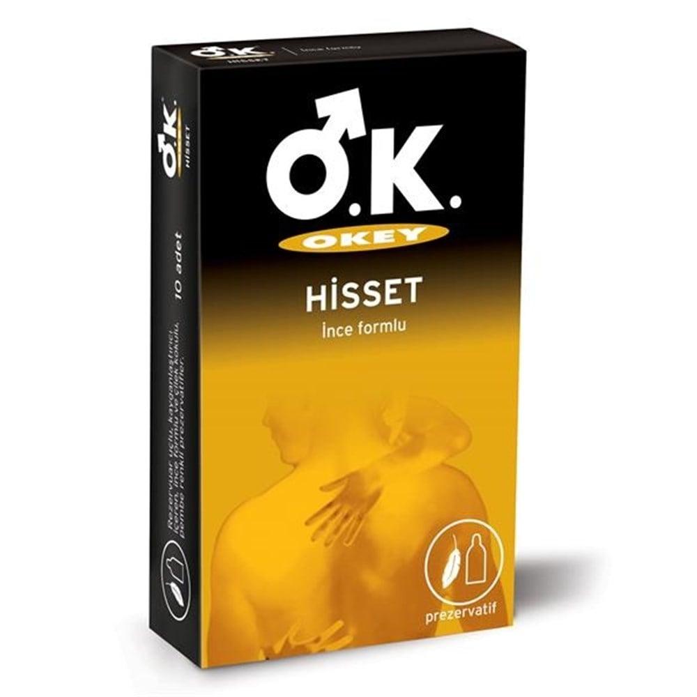 Okey Hisset Condoms: Enhanced Sensitivity & Reliable Protection - 10 Pack Latex Condoms for Safe Sex & Contraception - image 6