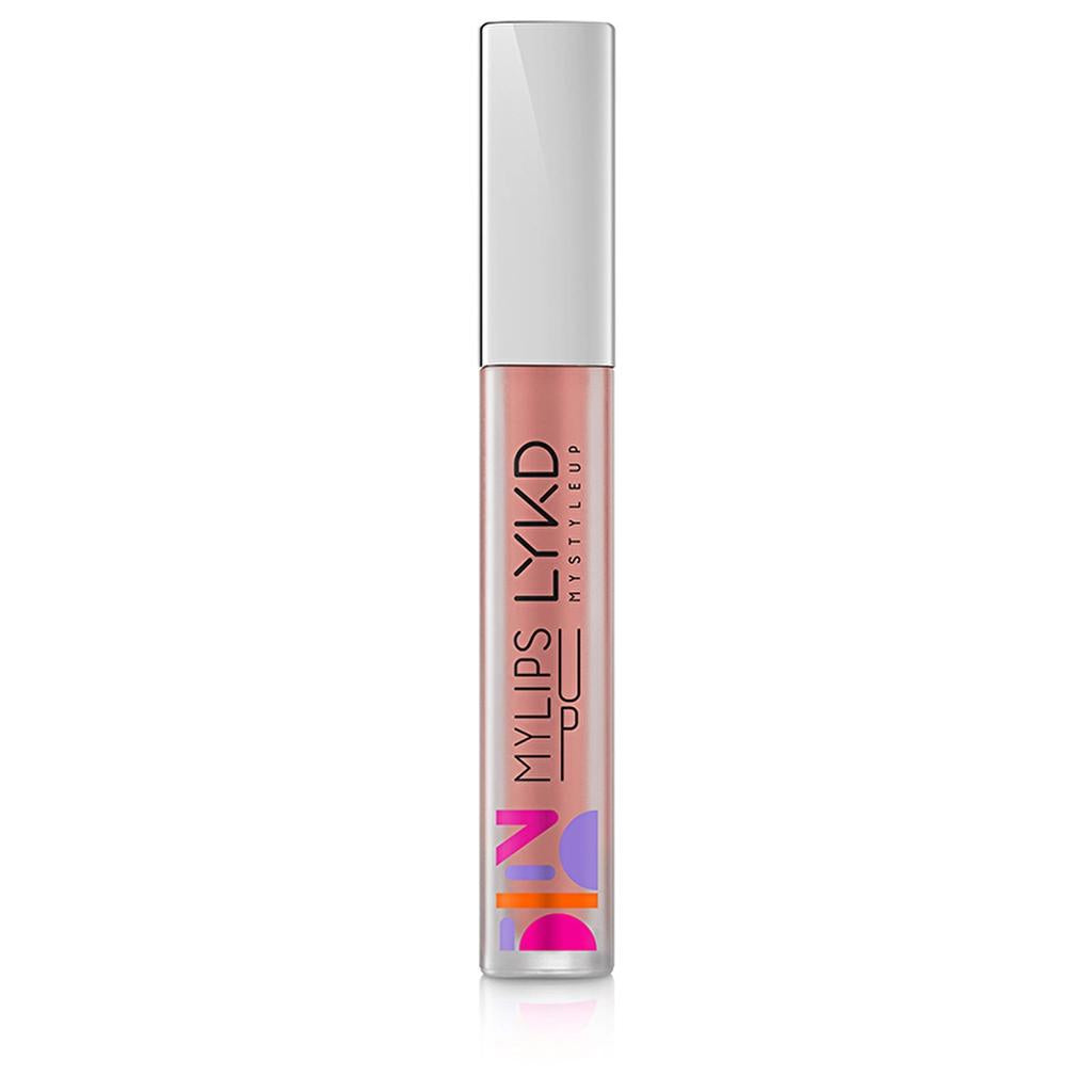LYKD Liquid Matte Lipstick 129 Nude Up Velvet Finish