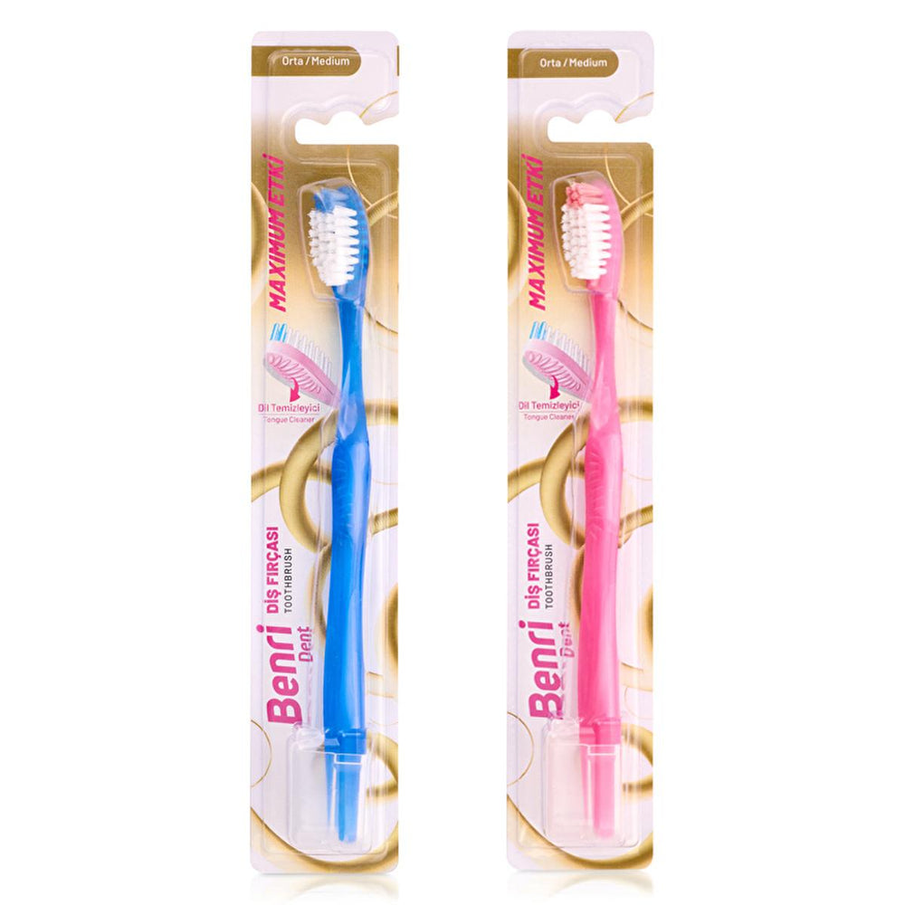 Benri Dent Diş Fırçası Thin - Gentle Nylon Toothbrush for Effective Oral Hygiene - view 3
