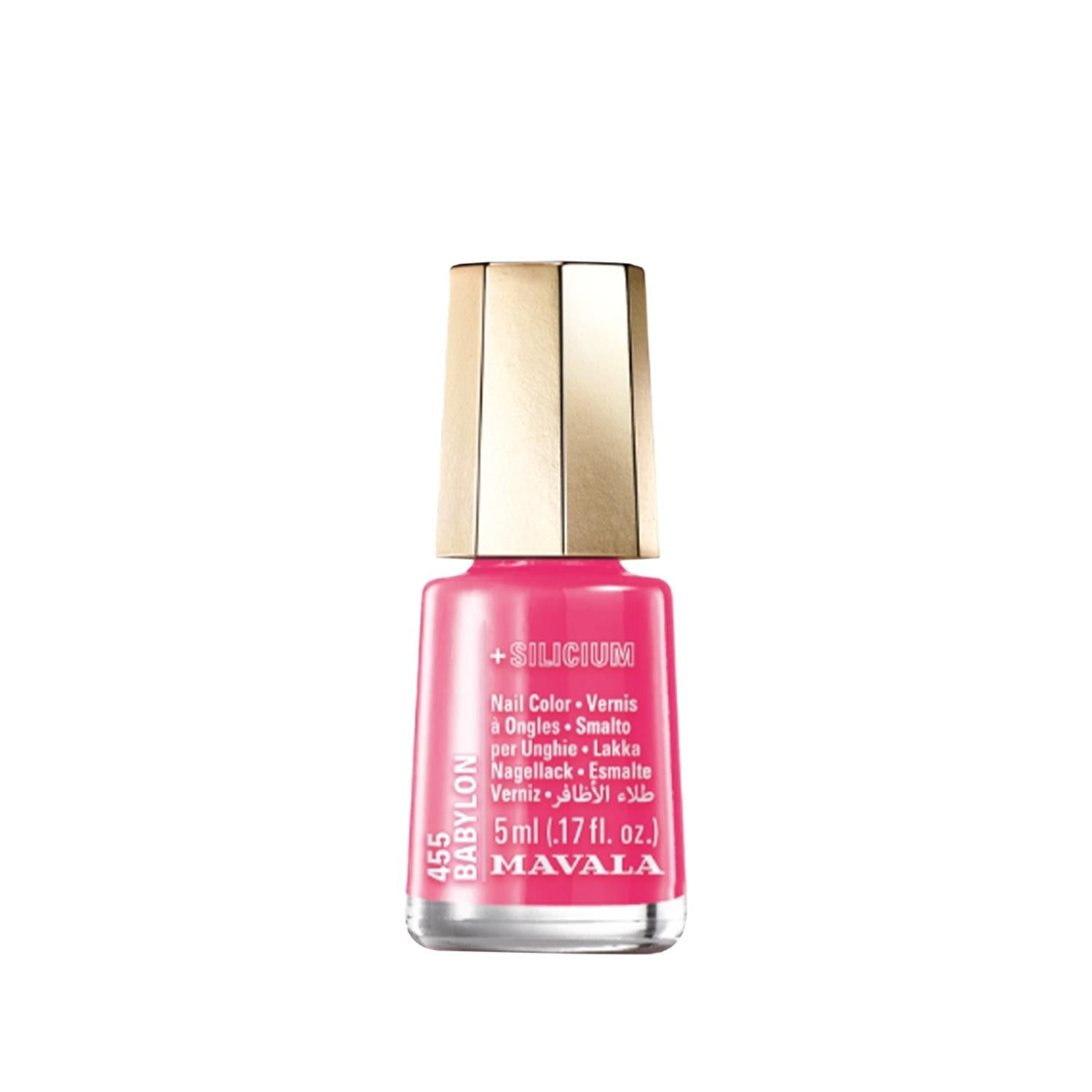 Mavala Mini Color Silicium Nail Polish Babylon 5ml - Portable, Travel-Friendly Nail Color Mavala Mini Color Silicium Nail Polish - 5ml Portable Nail Color Mavala nail polish, Mini nail polish, Silicium nail polish, Babylon nail color, 5 ml nail polish, nail beauty products, travel-friendly nail polish, portable nail care, nail color, beauty and personal care, nail decoration, unique nail shade, nail strengthening, Mavala brand, cosmetic, nail care, beauty products