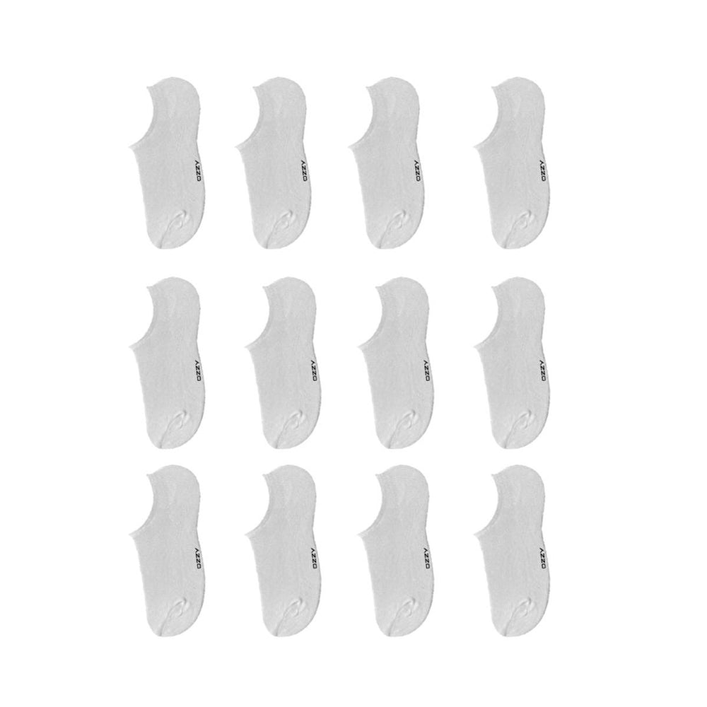 Ozzy Socks Women's 12-Pack Seamless Bamboo Athletic Socks - Comfortable, Eco-Friendly Footwear for Women