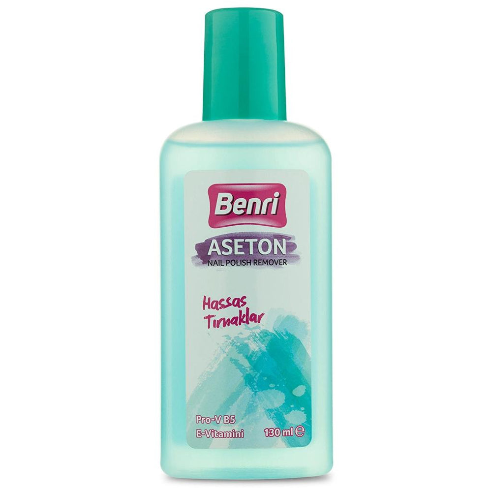 Benri Gentle Nail Polish Remover for Sensitive Nails 130 ml