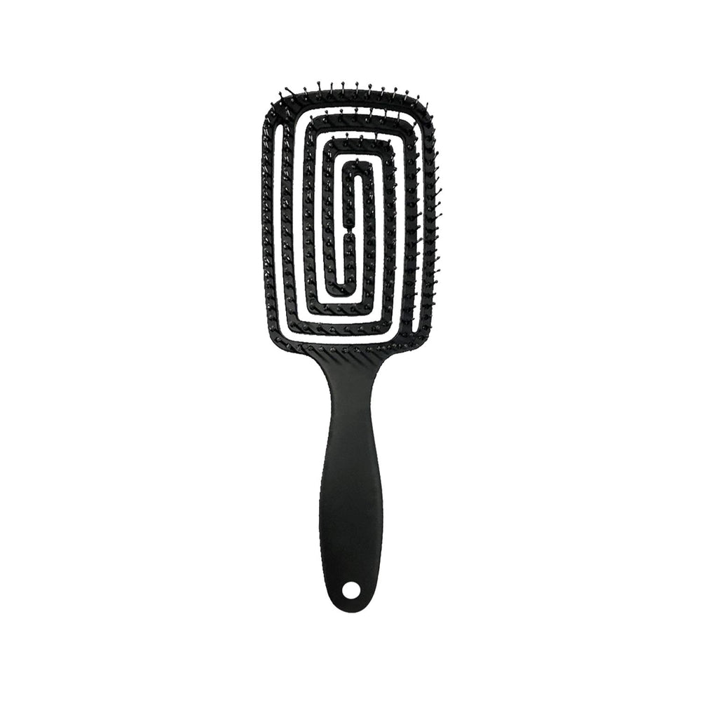 Claris Detangling Hair Brush Square Oval C-20421 for Smooth Hair