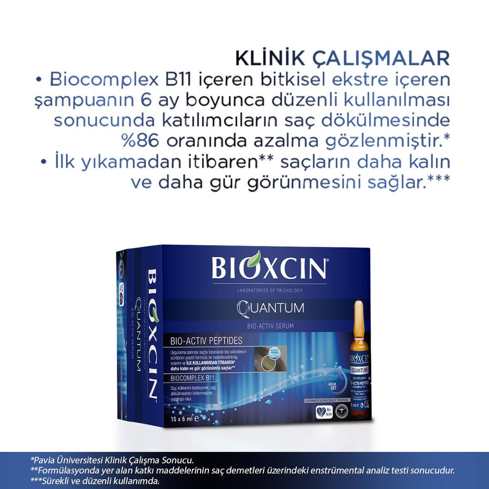 Bioxcin Quantum Bio-Activ Serum - Hair Loss Treatment & Nourishment for Thicker Hair - view 2