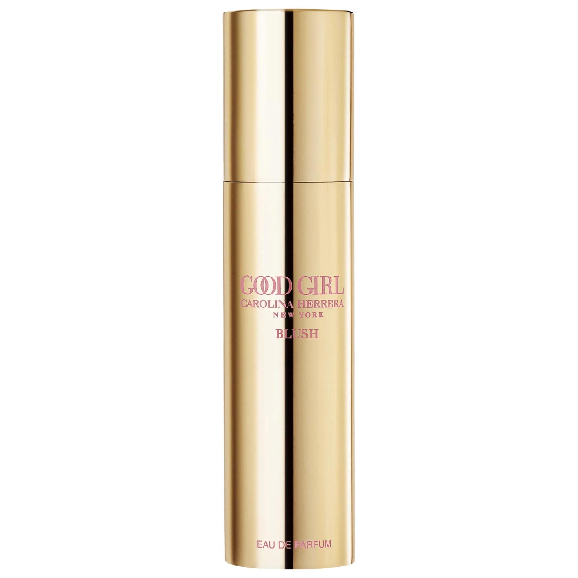 Good Girl: Blush Eau de Parfum Travel Spray - Vegan Floral Perfume with Mandarin, Ylang Ylang & Vanilla - Sustainable, Travel-Size Fragrance Good Girl Blush Perfume - Vegan Floral Travel Size Fragrance Good Girl Blush perfume, vegan travel spray, floral perfume travel size, mandarin ylang ylang vanilla perfume, sustainable perfume, warm floral fragrance, perfume for women, travel size perfume, eau de parfum, vegan perfume, floral fragrances, women's perfume, travel perfume, vegan beauty, sustainable beauty,