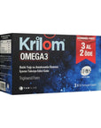 Krilom Omega-3 Dietary Supplement with Astaxanthin - Fish Oil Capsules for Heart Health Support - image 2