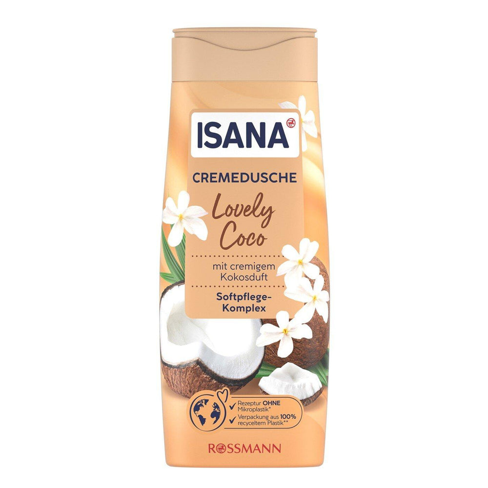 Isana Lovely Coco Creamy Shower Gel with Coconut 300 ml