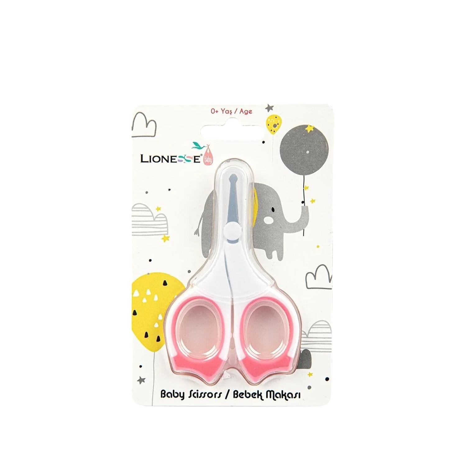 Lionesse Baby Round-Tip Scissors for Safe Grooming