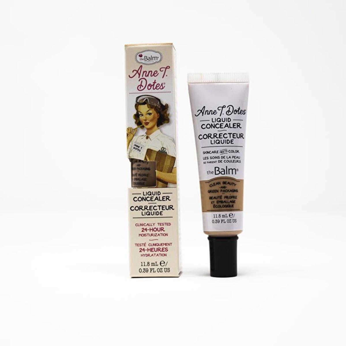 theBalm Liquid Concealer - Anne T. Dotes Hydrating Concealer with Hyaluronic Acid & Vitamins C & E theBalm Hydrating Liquid Concealer - Anne T. Dotes liquid concealer, clean beauty products, hydrating concealer, anti-aging makeup, multi-shade concealer, makeup for blemishes, skincare benefits, hyaluronic acid concealer, vitamins C & E makeup, theBalm products, flawless makeup base, under-eye concealer, redness concealer, skin tone corrector, cosmetic products