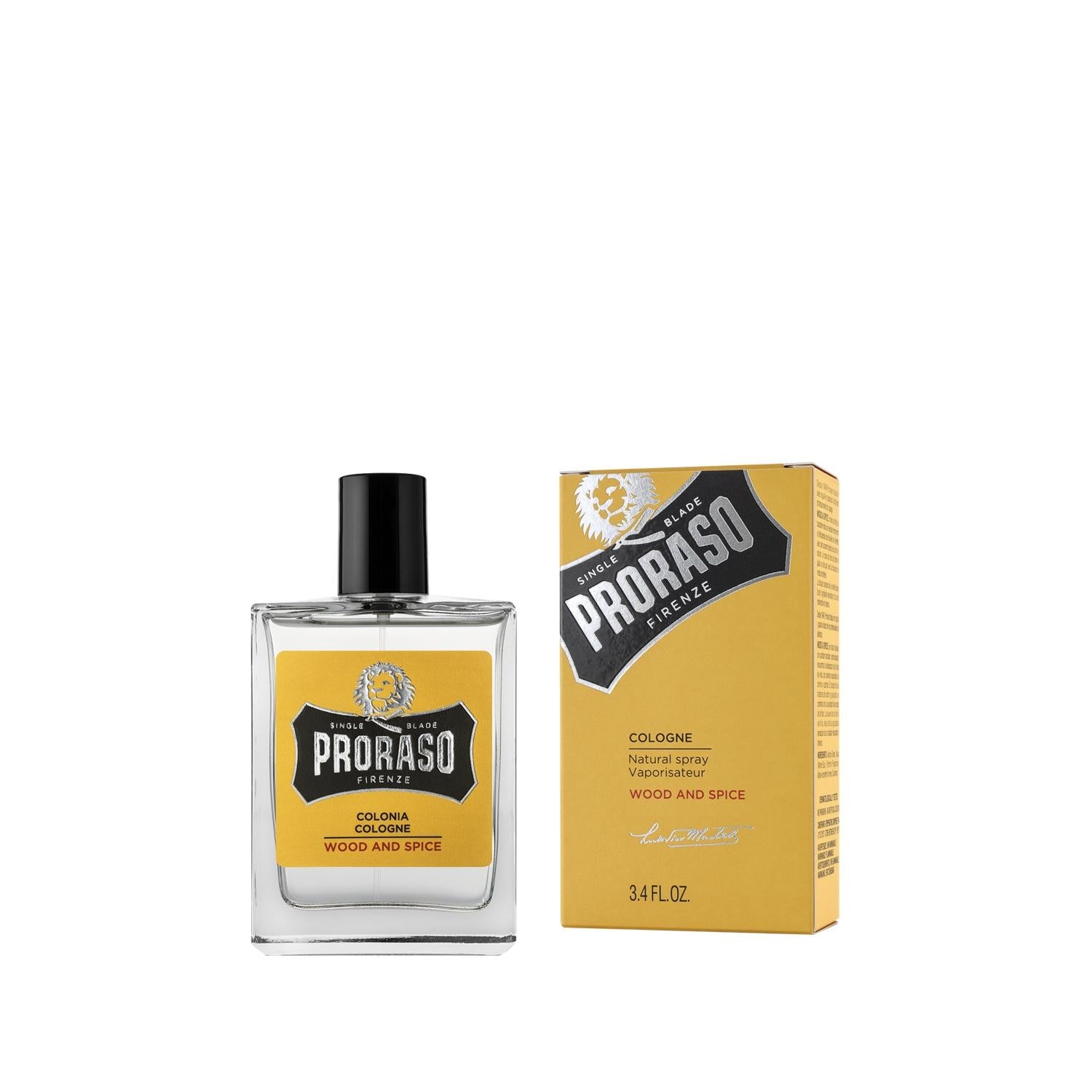Proraso Proraso Eau De Cologne Wood & Spice Aftershave Cologne for Men - 100ml Refreshing Shaving Care Proraso Eau De Cologne Wood & Spice 100ml Aftershave Proraso Eau De Cologne, Aftershave Cologne, Wood & Spice Fragrance, 100 ml, Shaving Care, Mens Grooming, Aftershave Care, Fragrance for Men, Proraso, Grooming Essentials, Barber Supplies