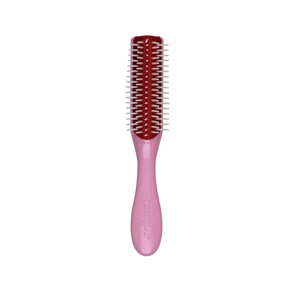 Denman D14 Mini Curl Definer & Styler Pink Crush 5 Row Brush