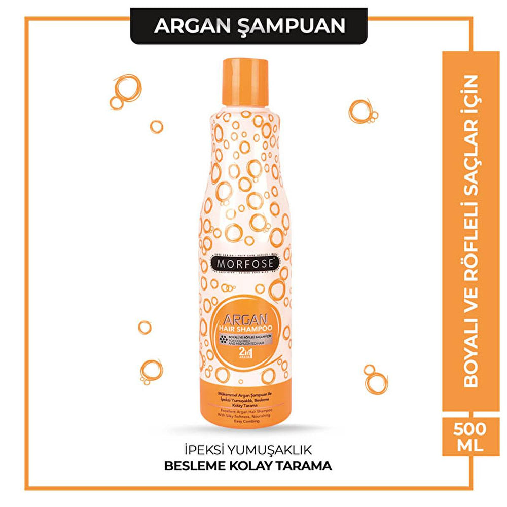 Morfose Argan Shampoo for Colored Hair - Nourishing, Vitamin E Rich, Daily Use - 16.91 fl oz - view 4