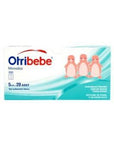 Otribebe Nasal Saline Solution - 100% Natural Seawater for Newborns & Toddlers, Sterile & Single-Dose Vials - image 2