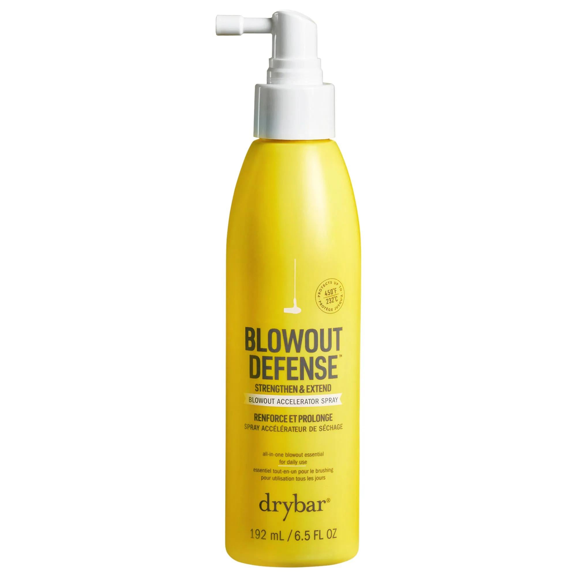 Blowout Defense: Hair Strengthening &amp; Heat Protecting Accelerator Spray - Repair Damage, Extend Style, Reduce Drying TIme Blowout Defense Spray: Heat Protectant, Repair &amp; Strengthen blowout spray, hair heat protectant, hair strengthening spray, damage repair hair spray, hair styling accelerator, split end treatment, hair blowout products, hair styling product, heat protection, reduce drying time, plant-powered, peptide technology, drytime accelerator blend, repairs damage, creates new bonds, damaged hair, b
