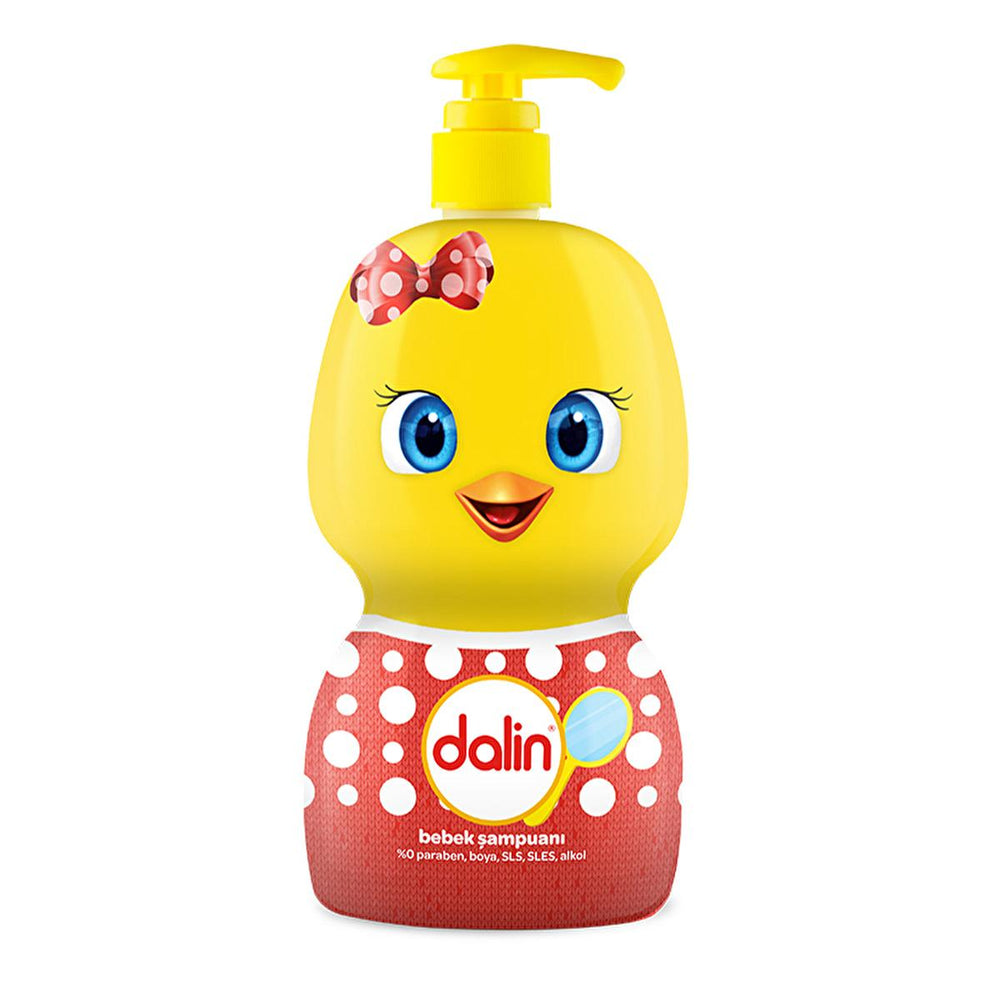 Dalin Gentle Baby Shampoo with Fun Designs - Hypoallergenic & Dermatologically Tested, 16.91 fl oz - Shampoo