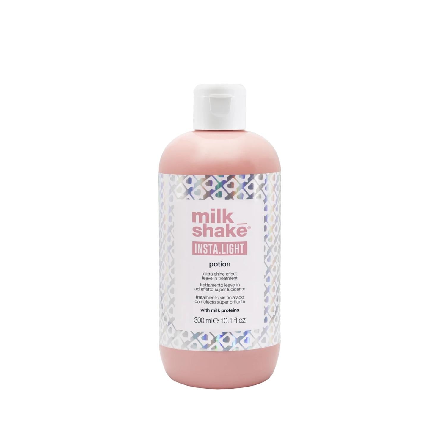 milk_shake Insta.light Hair Shine Serum - 300ml, Enhances Shine & Hair Health milk_shake Insta.light Hair Shine Serum 300ml milk_shake Insta.light, hair shine serum, hair care product, 300 ml hair treatment, Parlaklık Veren İksir, hair care, hair shine, hair serum, cosmetic, beauty product, hair health, hair maintenance
