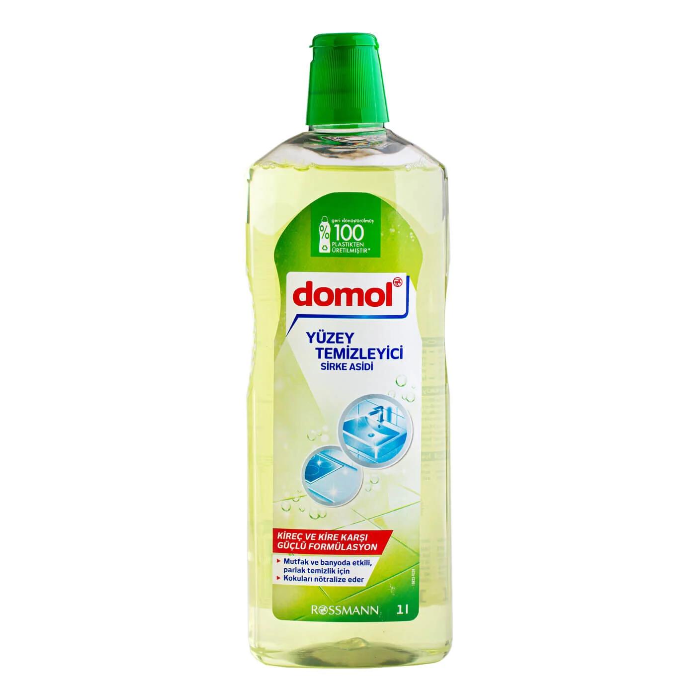 Domol Vinegar Bath Surface Cleaner for Limescale 1000 ml
