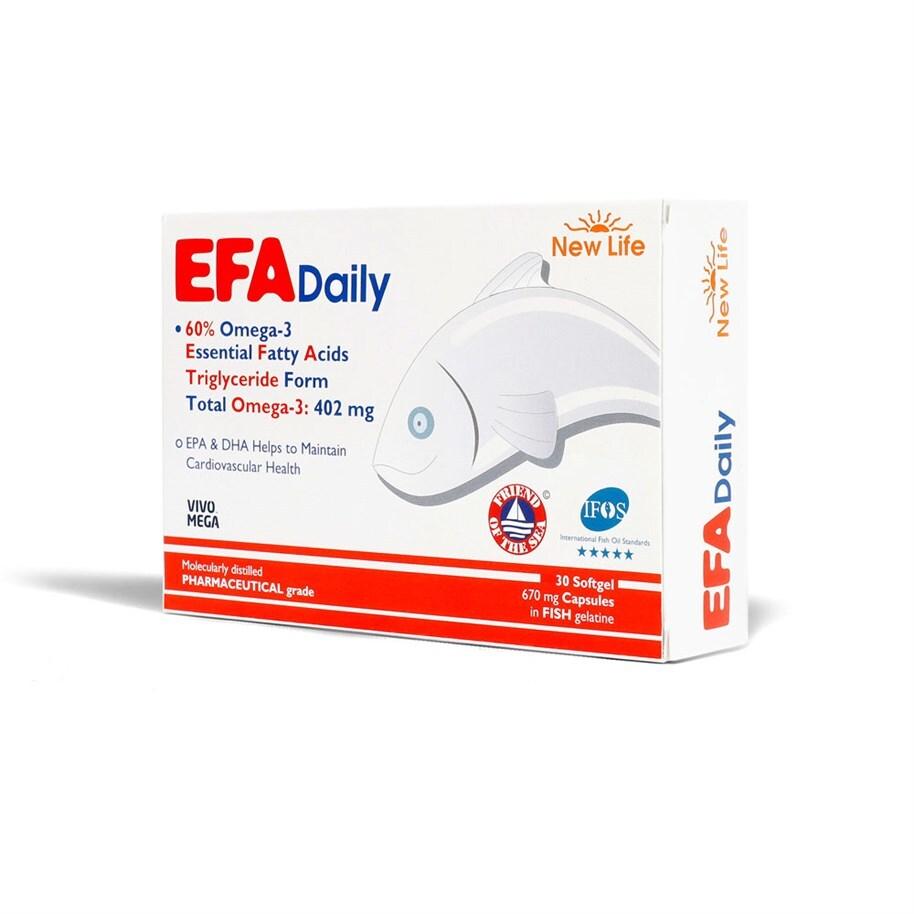New Life Omega-3 Dietary Supplement - 670mg Fish Gelatin Capsules, Gluten-Free, IFOS Certified - image 7