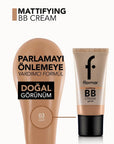 Flormar Matte Finish BB Cream SPF 25 Light 03 35ml
