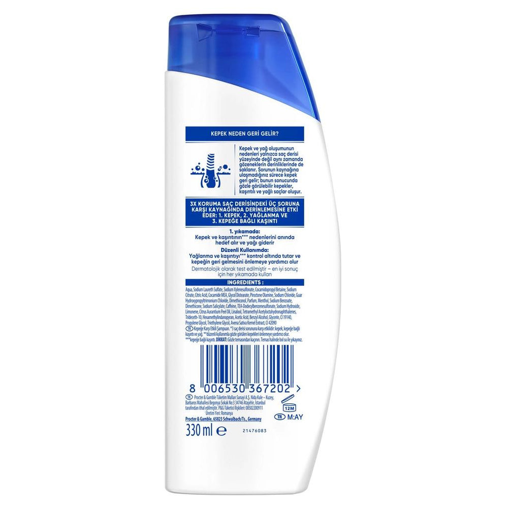 Head & Shoulders Men Anti-Hair Fall Caffeine Shampoo 330 ml