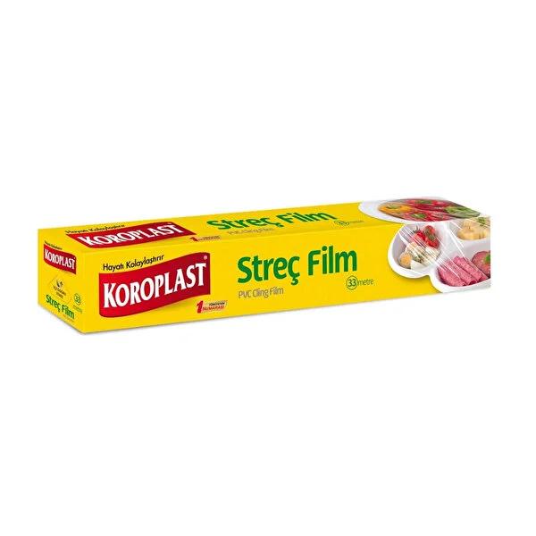 Koroplast 33m Plastic Food Wrap - Stretch Film for Food Preservation & Storage Koroplast 33m Plastic Food Wrap for Freshness plastic food wrap, stretch film, food preservation, food storage, kitchen wrap, meal prep solutions, food freshness, kitchen essentials, food wrapping, storage solutions