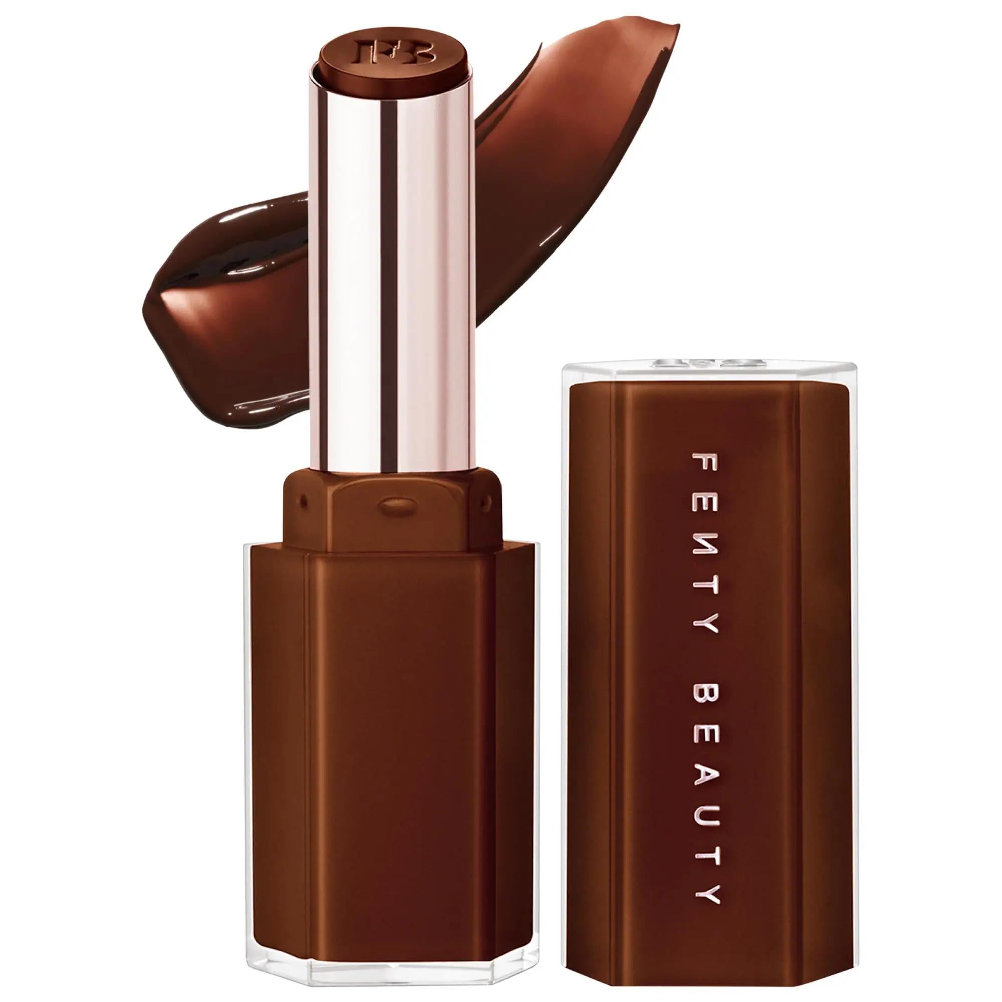 Fenty Beauty Gloss Bomb Stix High-Shine Gloss Stick - Hydrating Vegan Lip Gloss & Lipstick for Women Fenty Beauty Gloss Bomb Stix - Hydrating Vegan Lip Gloss & Lipstick vegan lip gloss, cruelty-free lipstick, hydrating lip care, high-shine lip color, moisturizing lipstick, lip gloss, lipstick, vegan cosmetics, cruelty-free cosmetics, Fenty Beauty, beauty products for women, lip care, makeup, cosmetics