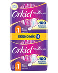 Orkid Platinum Normal Size 1 Sanitary Pads 14 Count