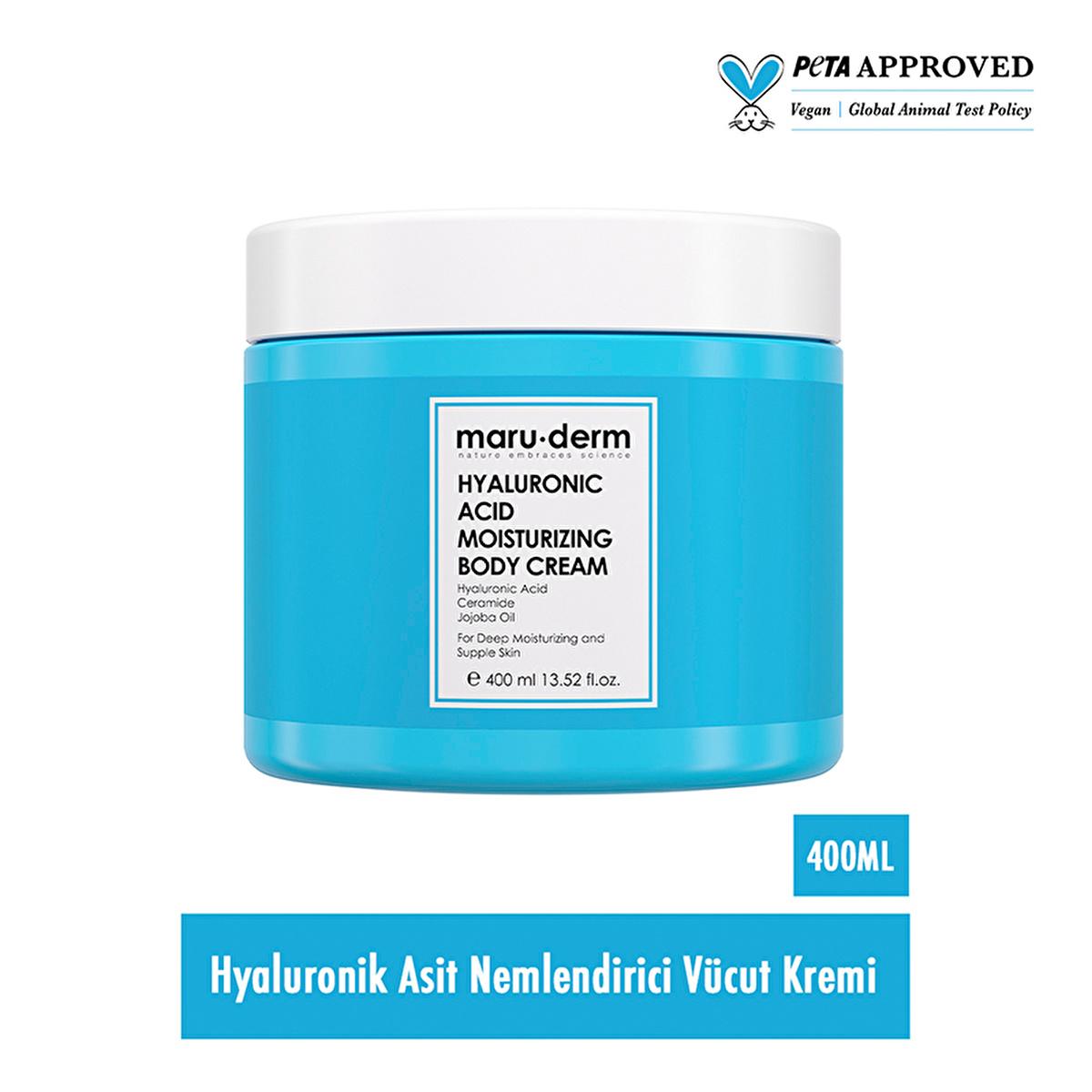 maruderm hyaluronic acid body cream 400 ml, hyaluronic acid moisturizing body cream ingredients, hydrating body cream usage instructions Maruderm Hyaluronic Acid Moisturizing Body Cream - Deep Hydration for Smooth Skin | 400 ml Maruderm Hyaluronic Acid Moisturizing Body Cream - 400 ml body-cream, hyaluronic-acid, moisturizer, skin-care, nourishing-cream, dry-skin-relief, ceramide, jojoba-oil, daily-use, ai-generated