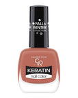 Golden Rose Keratin Nail Polish in Shade 208 for Glossy Nails