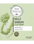 Bee Beauty Clay Bar Soap for Deep Cleansing 100g